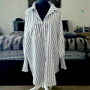 ~FREE WITH PURCHASE~Striped Button Down